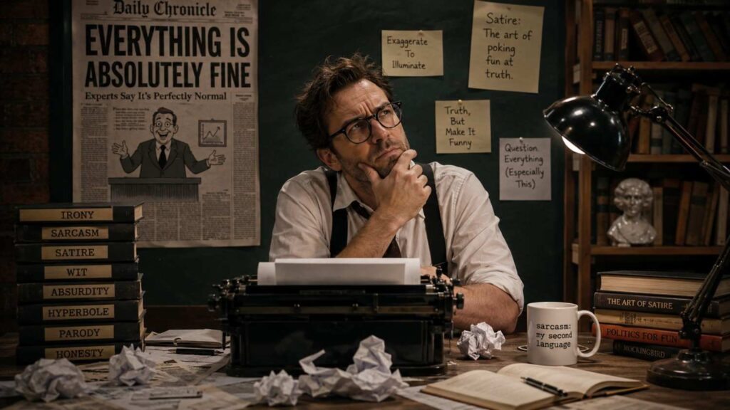 How to Write the Perfect Satirical Article