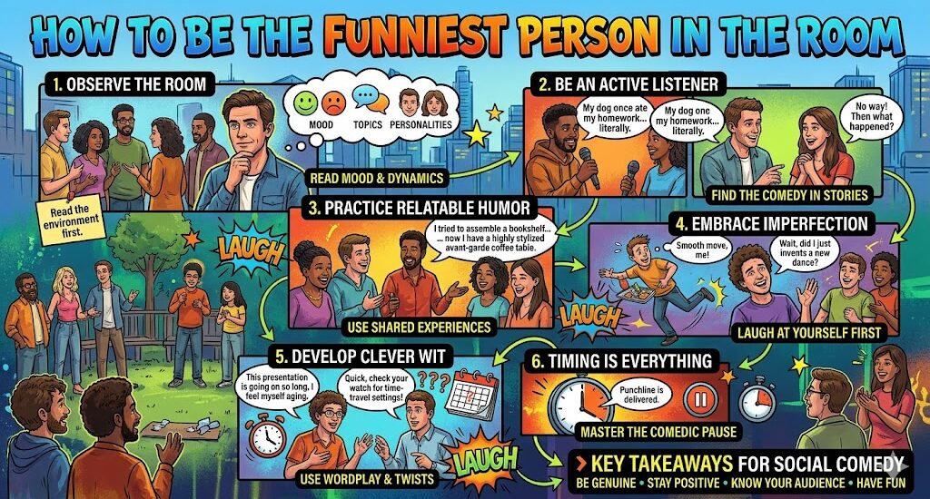 how to Be the Funniest Person in the Room
