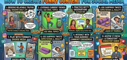 How to Create Funny Content for Social Media