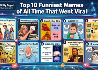 Top 10 Funniest Memes of All Time That Went Viral