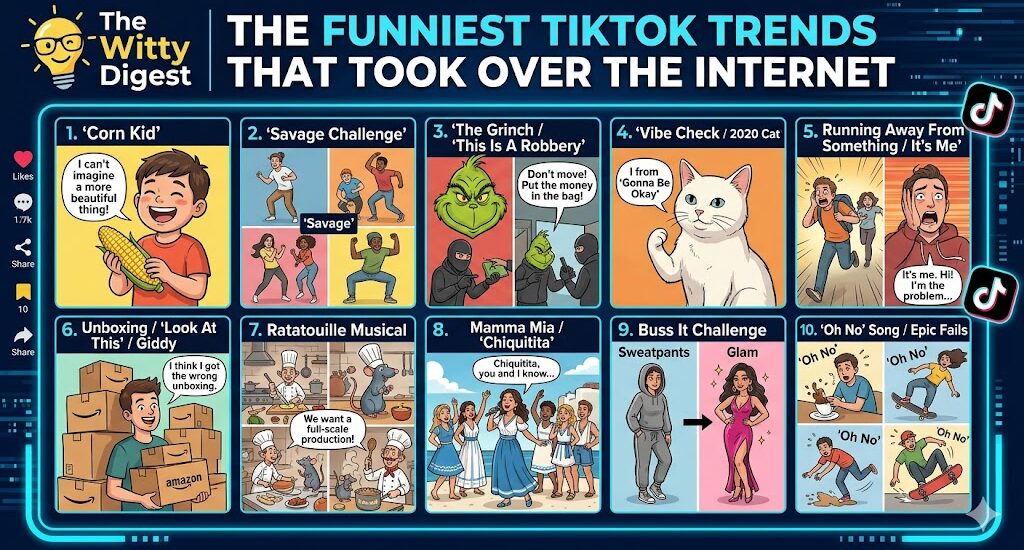 The Funniest TikTok Trends That Took Over the Internet